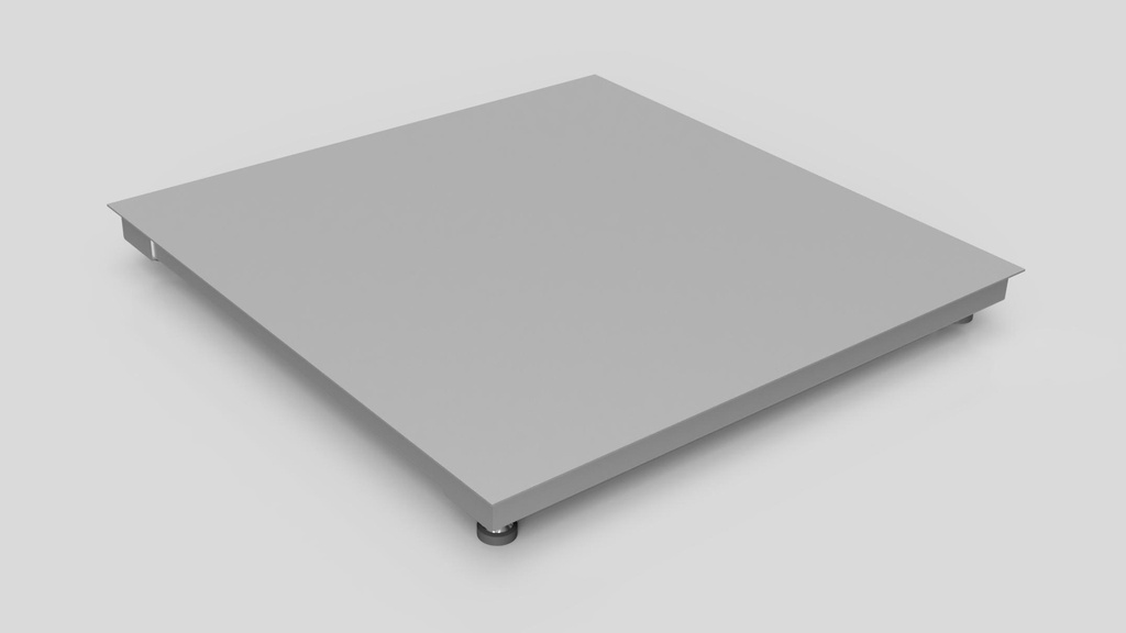 Cantar platforma inox tip PiLC-D 900x1000mm cu indicator de greutate inox tip I10S sarcina maxima 300kg